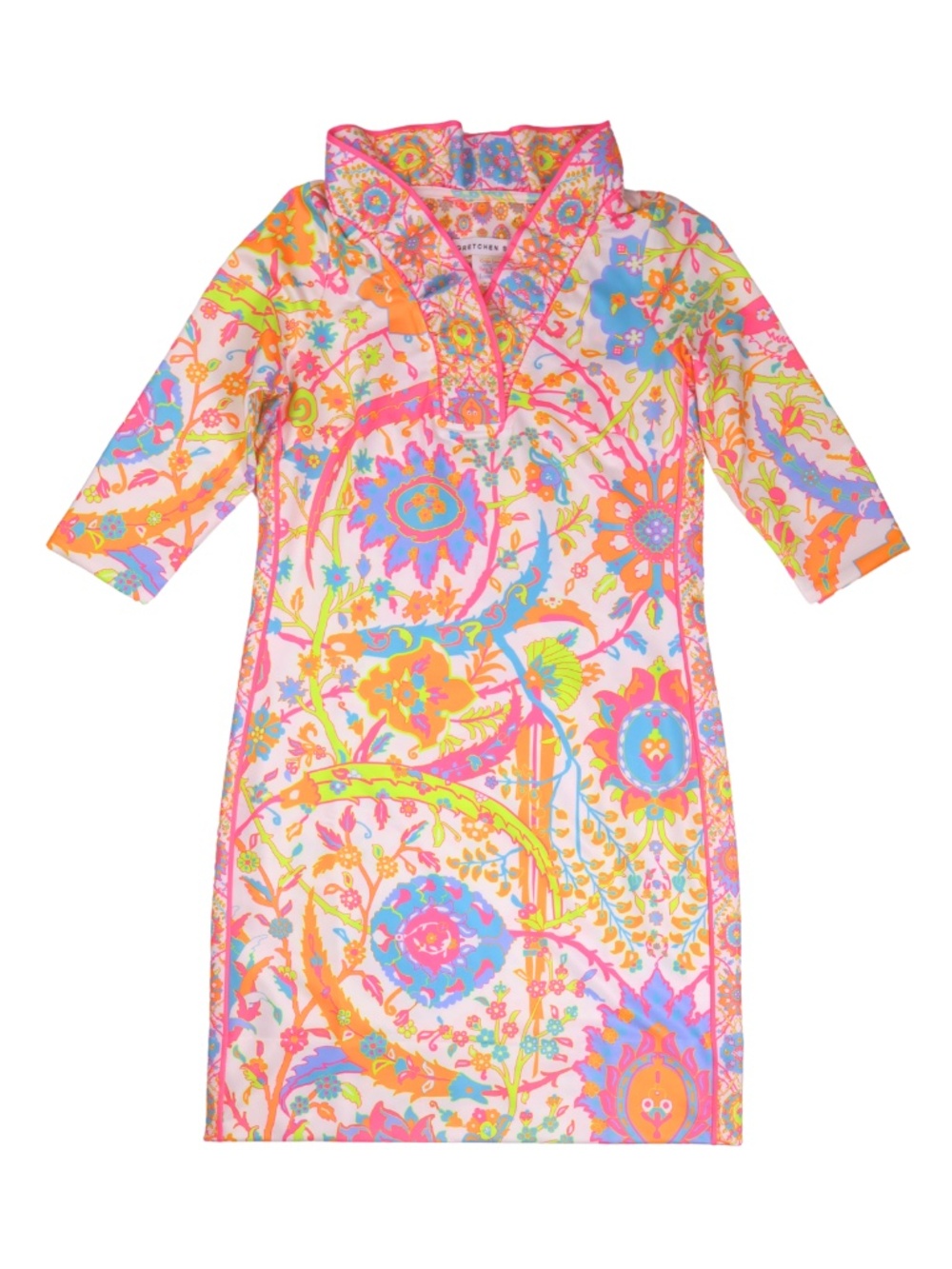 Gretchen Scott Floral Tunic Dress Size S
